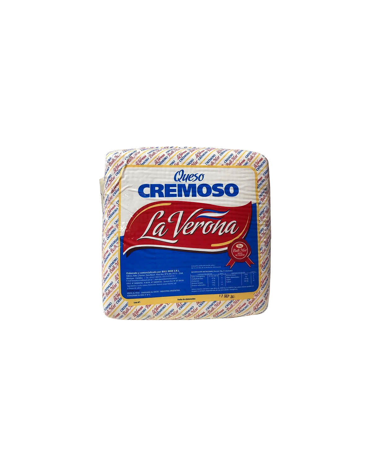 Queso Cremoso La Verona 500 Gr